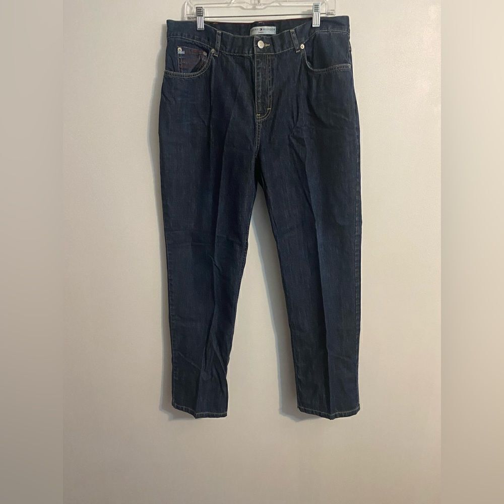 Tommy Hilfiger Straight 5 pocket Jeans, size 16